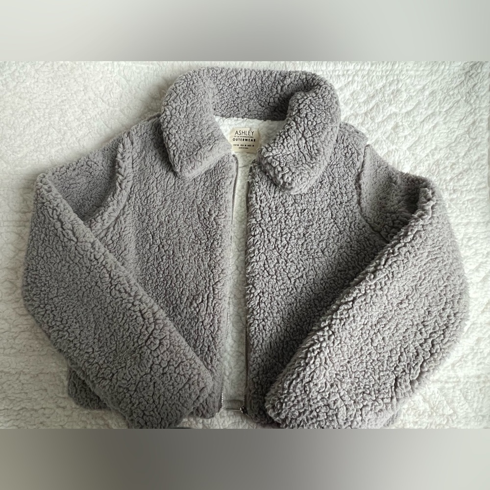 Cropped Sherpa Jacket